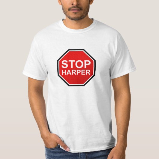 停止ハープ奏者 Tシャツ (正面)