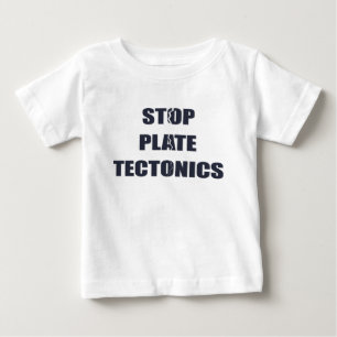 停止プレート造構論 ベビーTシャツ