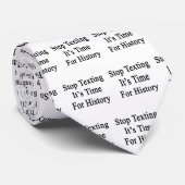 停止メールや文字を打つそれは歴史の時間です ネクタイ (ロール)