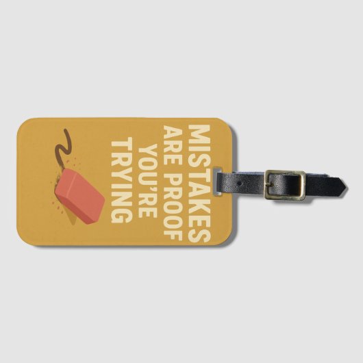 停止不可能なドライブ ラゲッジタグ (正面横)