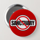 停止不法移民-聖域無し 缶バッジ (正面&裏面)