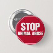 停止乱用 缶バッジ (正面&裏面)