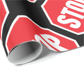 停止交通標識 ラッピングペーパー (ロールコーナー)