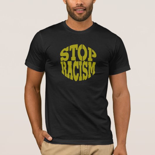 停止人種的優越感 Tシャツ (正面)