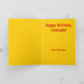 停止共産党の議長の毛カード カード (内部)