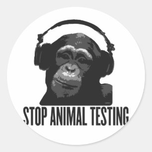 停止動物試験 ラウンドシール