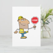 停止印を持つ人 招待状 (スタンド正面)