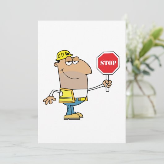 停止印を持つ人 招待状 (スタンド正面)