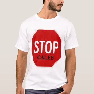 停止印、CALEB Tシャツ