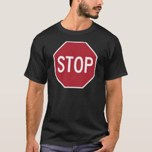 停止印 Tシャツ