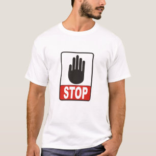 停止印 Tシャツ