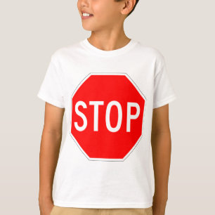 停止印 Tシャツ