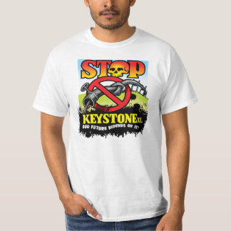 停止台形パイプライン Tシャツ