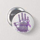 停止家庭内暴力ボタン 缶バッジ (正面&裏面)