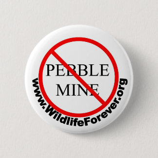 停止小石鉱山ボタン2 缶バッジ