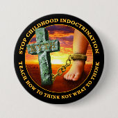 停止幼年期の教化 缶バッジ (正面)