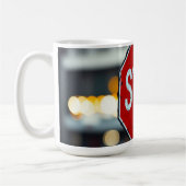 停止標識 コーヒーマグカップ (左)