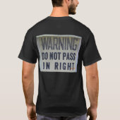 停止標識 Tシャツ (裏面)