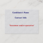 停止繰り返しの犯罪者 名刺 (裏面)