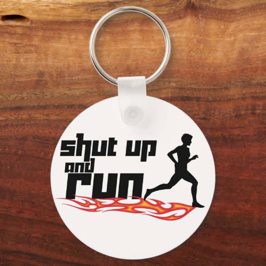 停止走 キーホルダー (正面)