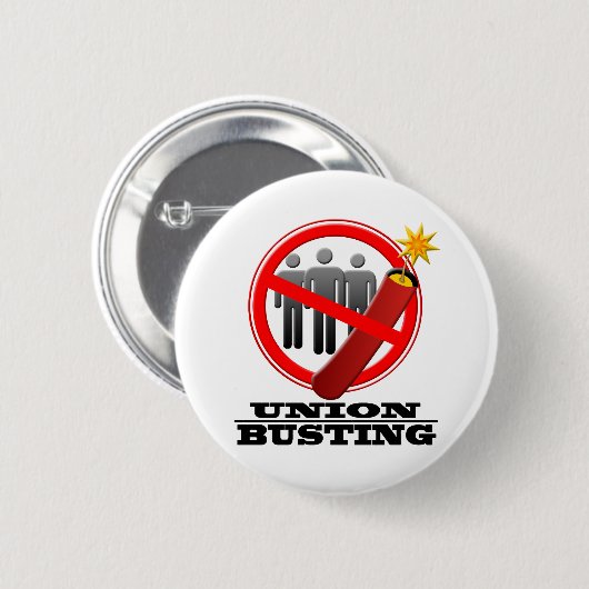 停止連合破裂 缶バッジ (正面&裏面)