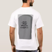 停止魔法使い Tシャツ (裏面)