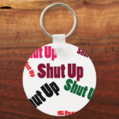 停止 キーホルダー (正面)