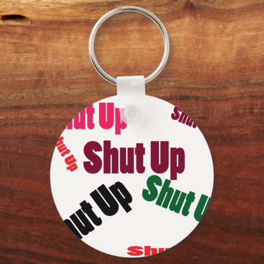 停止 キーホルダー (正面)