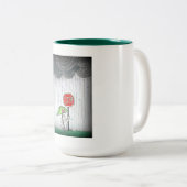 停止 ツートーンマグカップ (正面右)