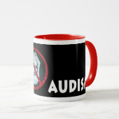 停止Audism マグカップ (正面右)