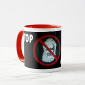 停止Audism マグカップ (正面左)