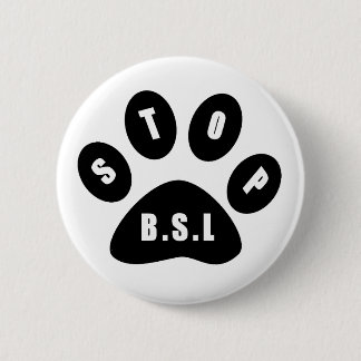 停止BSL Pin 缶バッジ