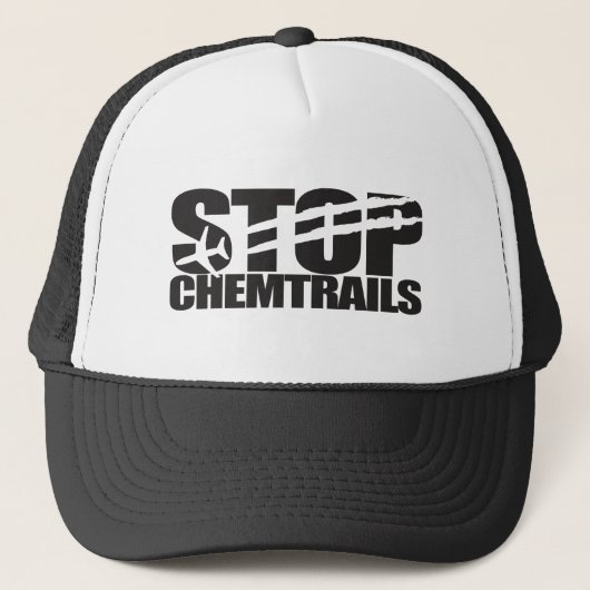 停止Chemtrails キャップ (正面)