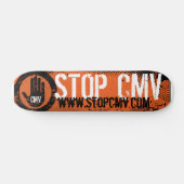 停止CMVスケートボードのデッキ スケートボード (横)