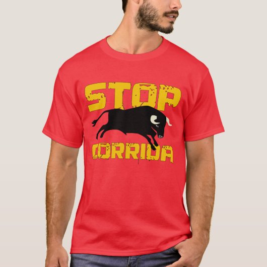 停止corrida tシャツ (正面)