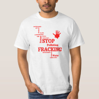 停止Fracking Tシャツ