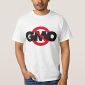 停止GMO Tシャツ (正面)