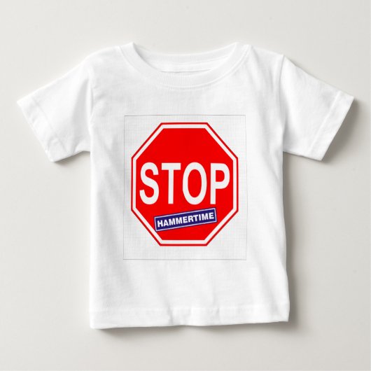 停止Hammertime ベビーTシャツ (正面)