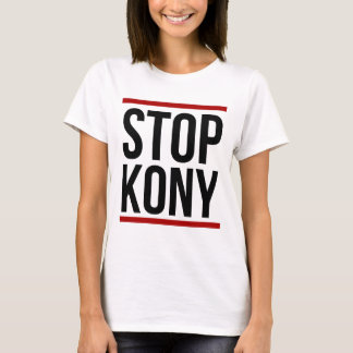"停止Kony"のTシャツ(ティー)および帽子 Tシャツ