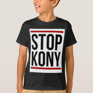 "停止Kony"のTシャツ(ティー)および帽子 Tシャツ
