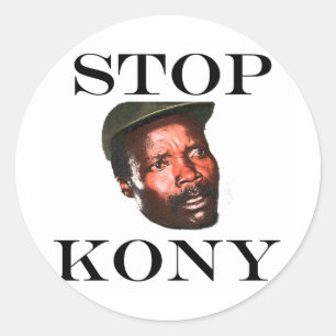 停止KONY 2012年 ラウンドシール