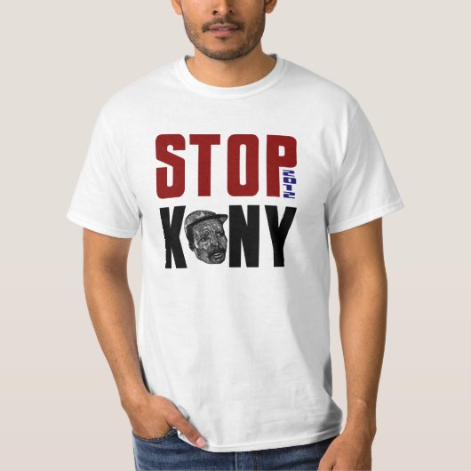 停止KONY - 2012年 Tシャツ (正面)