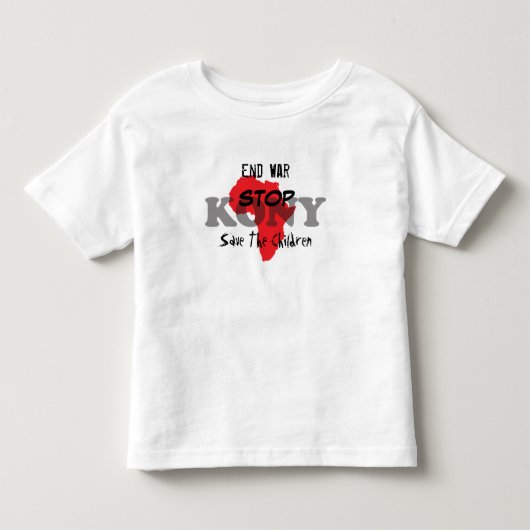 停止Kony 2012枚のTシャツ トドラーTシャツ (正面)