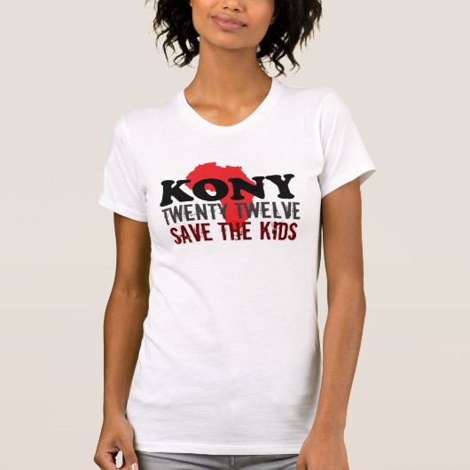 停止Kony 2012枚のTシャツ Tシャツ (正面)