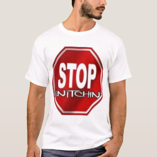 停止SNITCHIN Tシャツ