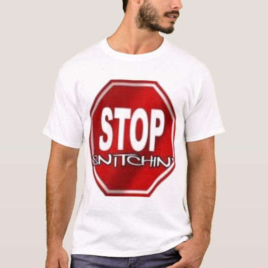 停止SNITCHIN Tシャツ (正面)