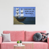 停泊中の船 キャンバスプリント (インサイチュ (リビング))