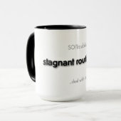 停滞した日常的な殺し屋 マグカップ (正面左)