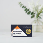 停電の電球 名刺 (スタンド正面)