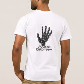 健全なアイデンティティ(合われた白) Tシャツ (裏面)